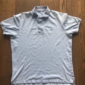 Men’s southern tide polo blue large skip jack